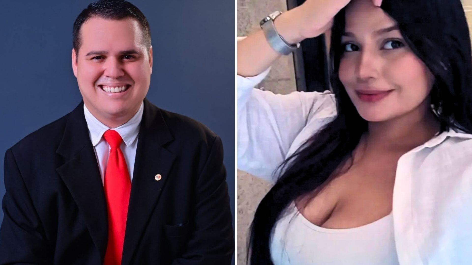 João Munhoz Neto, de 34 anos, e Isabelle Caracristi, de 22 anos