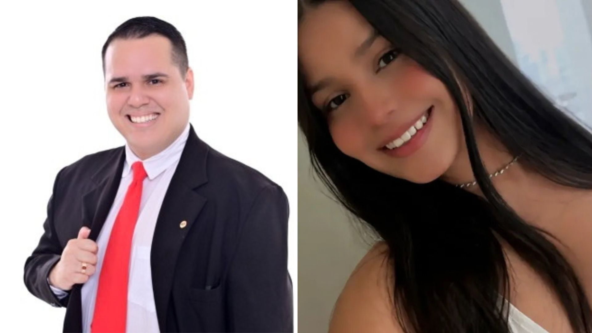 João Munhoz Neto, de 34 anos, e Isabelle Caracristi, de 22 anos