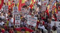 Milhares de pessoas protestam em Ceuta por crime migratória