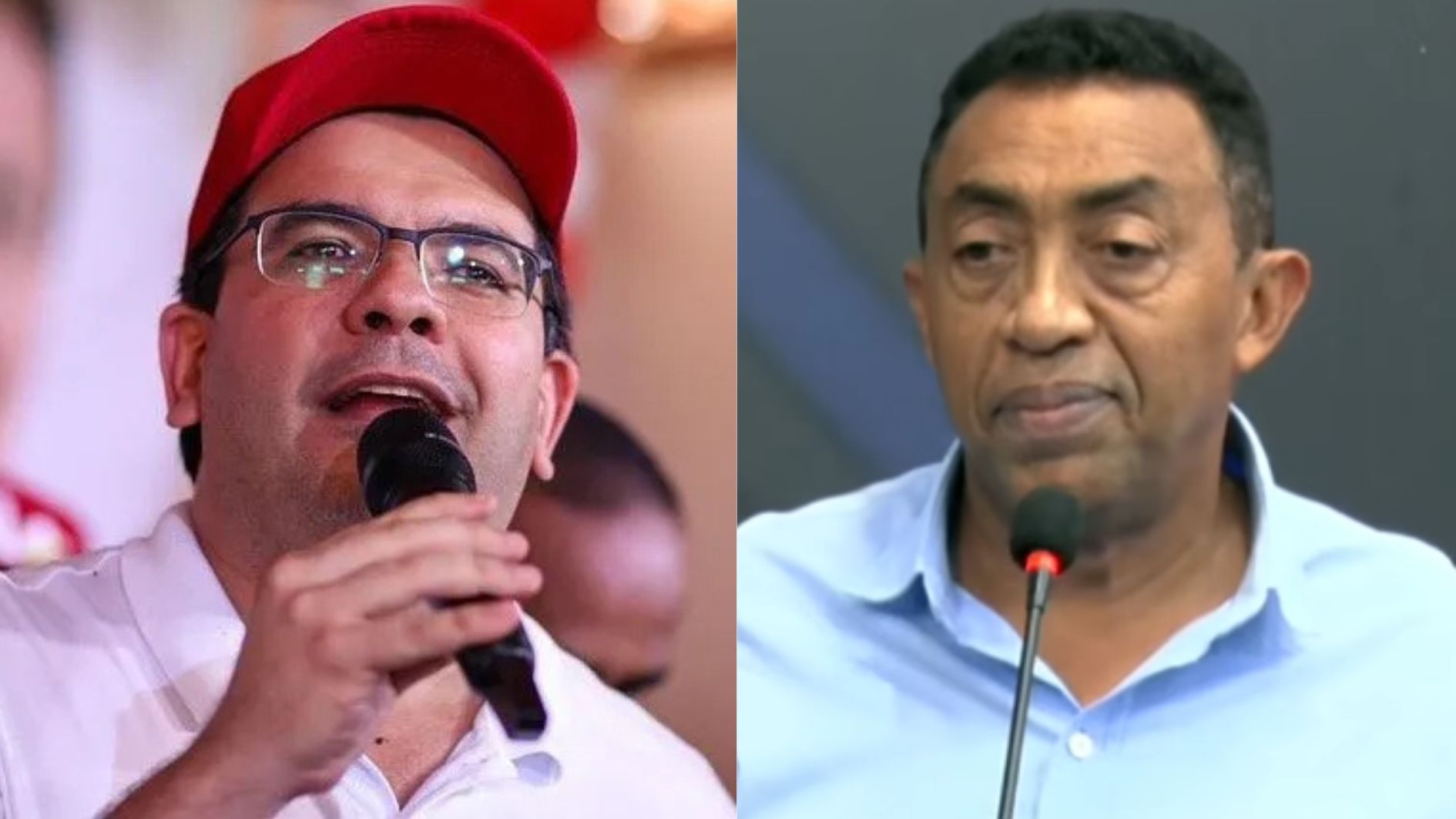 Rafael Fonteles (PT) e Joel Rodrigues (PP)