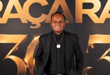 Maurício Pestana, em evento de aniversário de 30 anos da Revista Raça