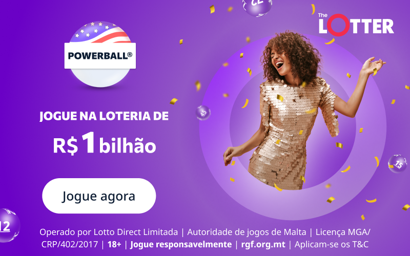 Loteria americana Powerball sorteia R$ 1 bilhão: brasileiros podem jogar