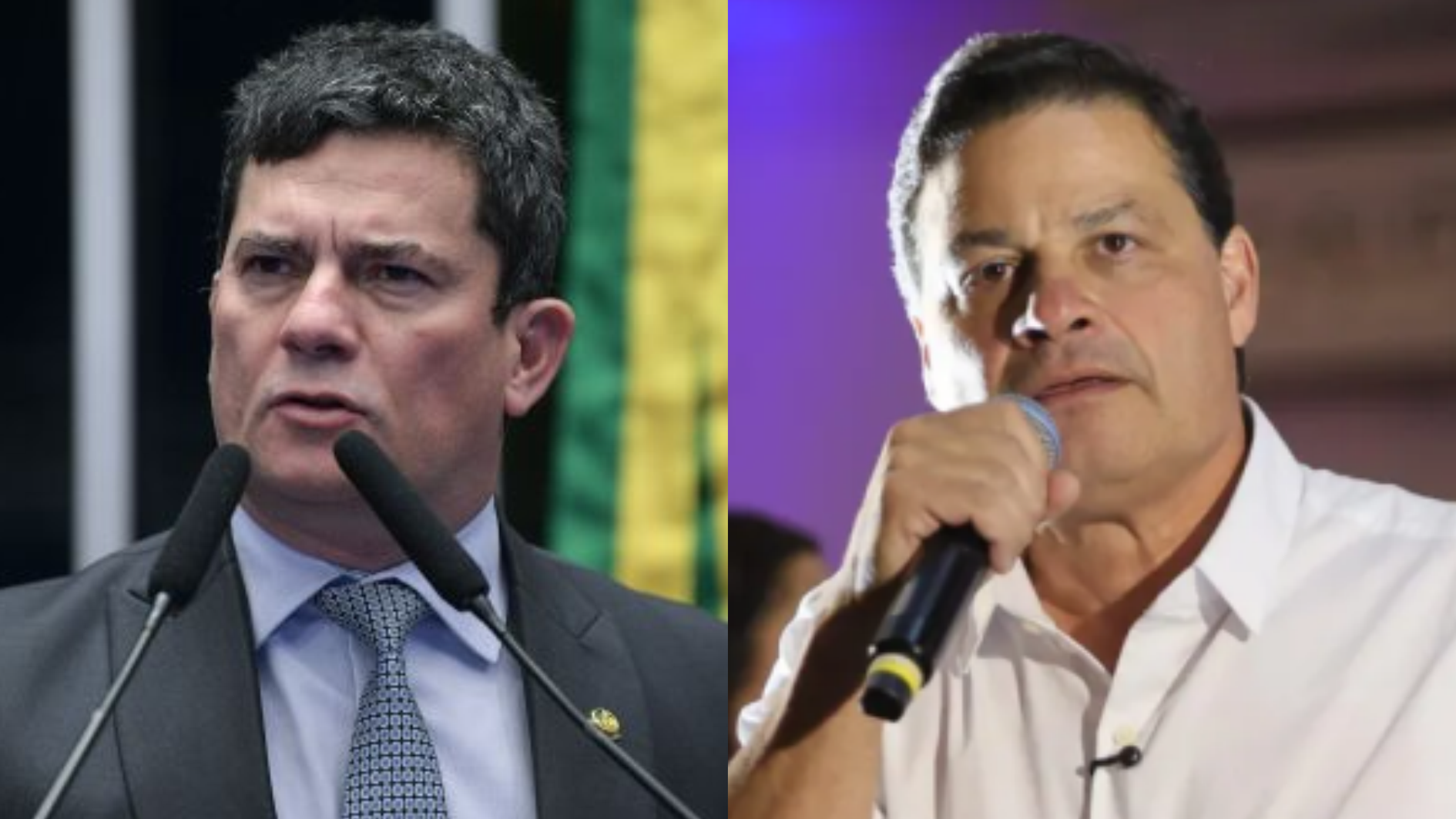 Sergio Moro (PL) e Sandro Alex (PSD)