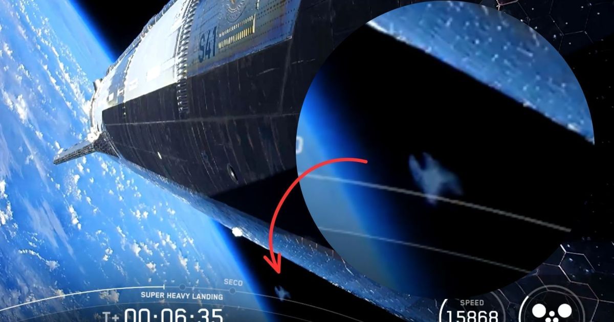 Internautas apontam ‘OVNI’ em transmissão ao vivo no lançamento do foguete Starship, da SpaceX; assista