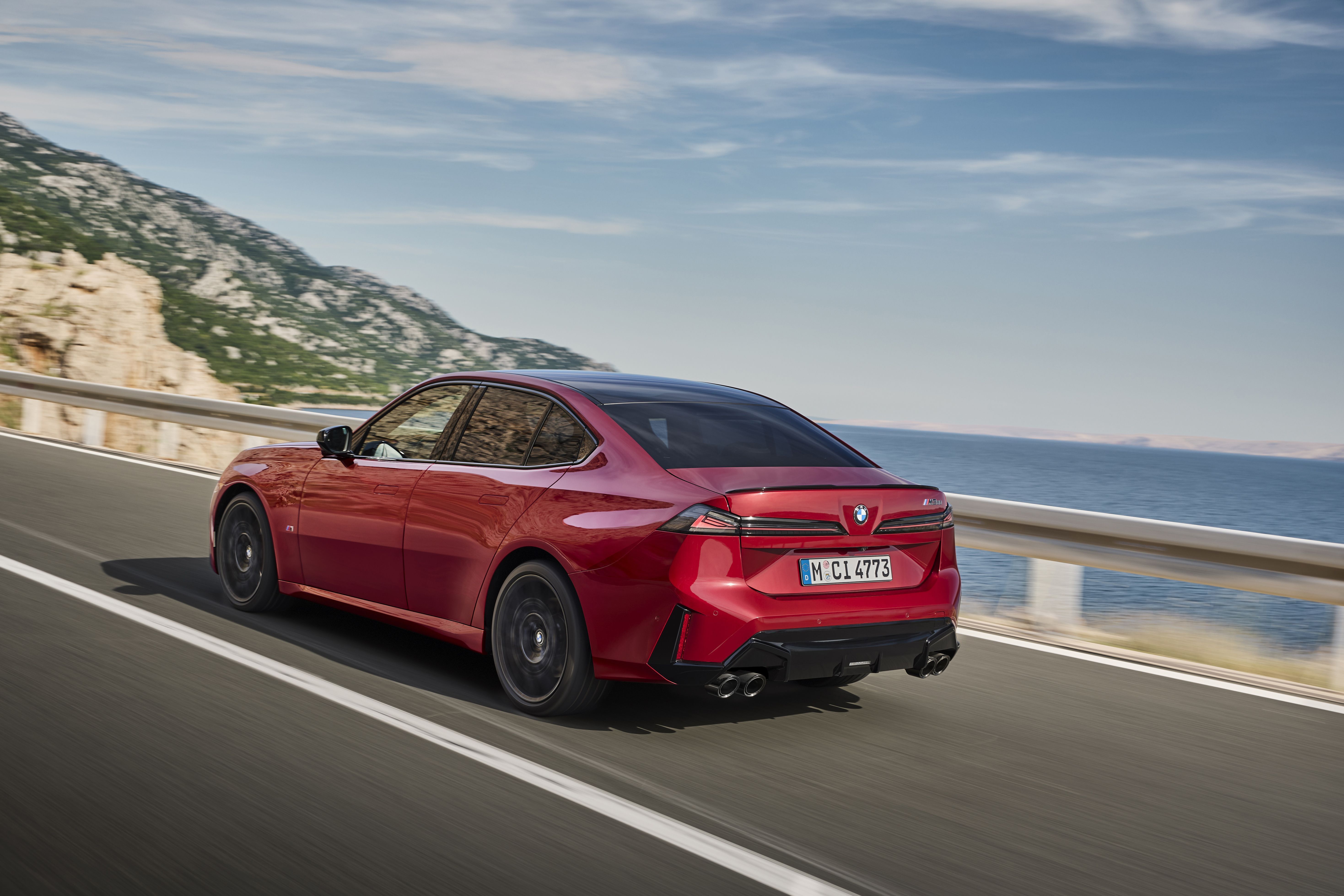 BMW Série 3: carro tem visual da modelos elétricos • Fabian Kirchbauer/Divulgação