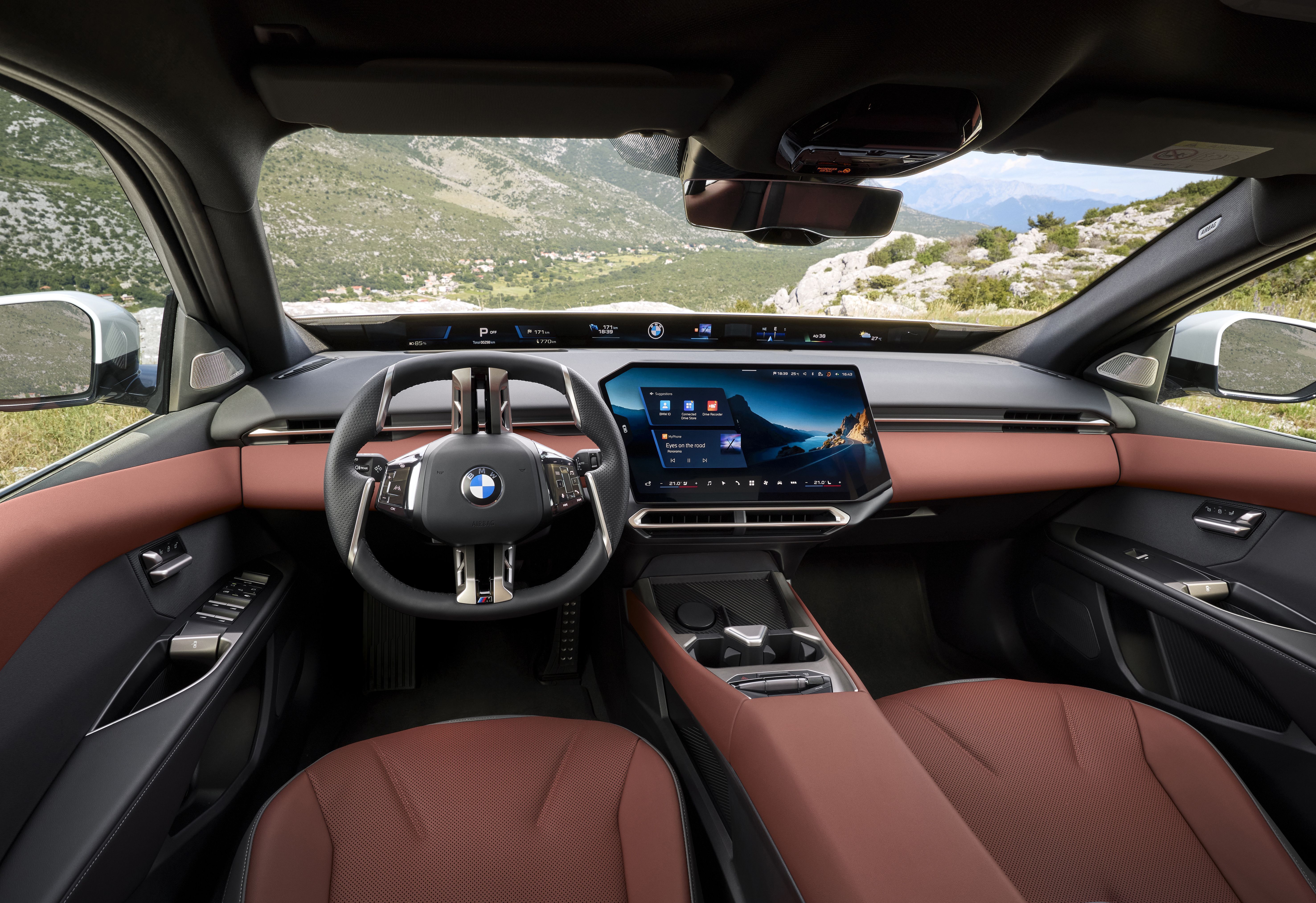 BMW Série 3: carro tem visual da modelos elétricos • Fabian Kirchbauer/Divulgação