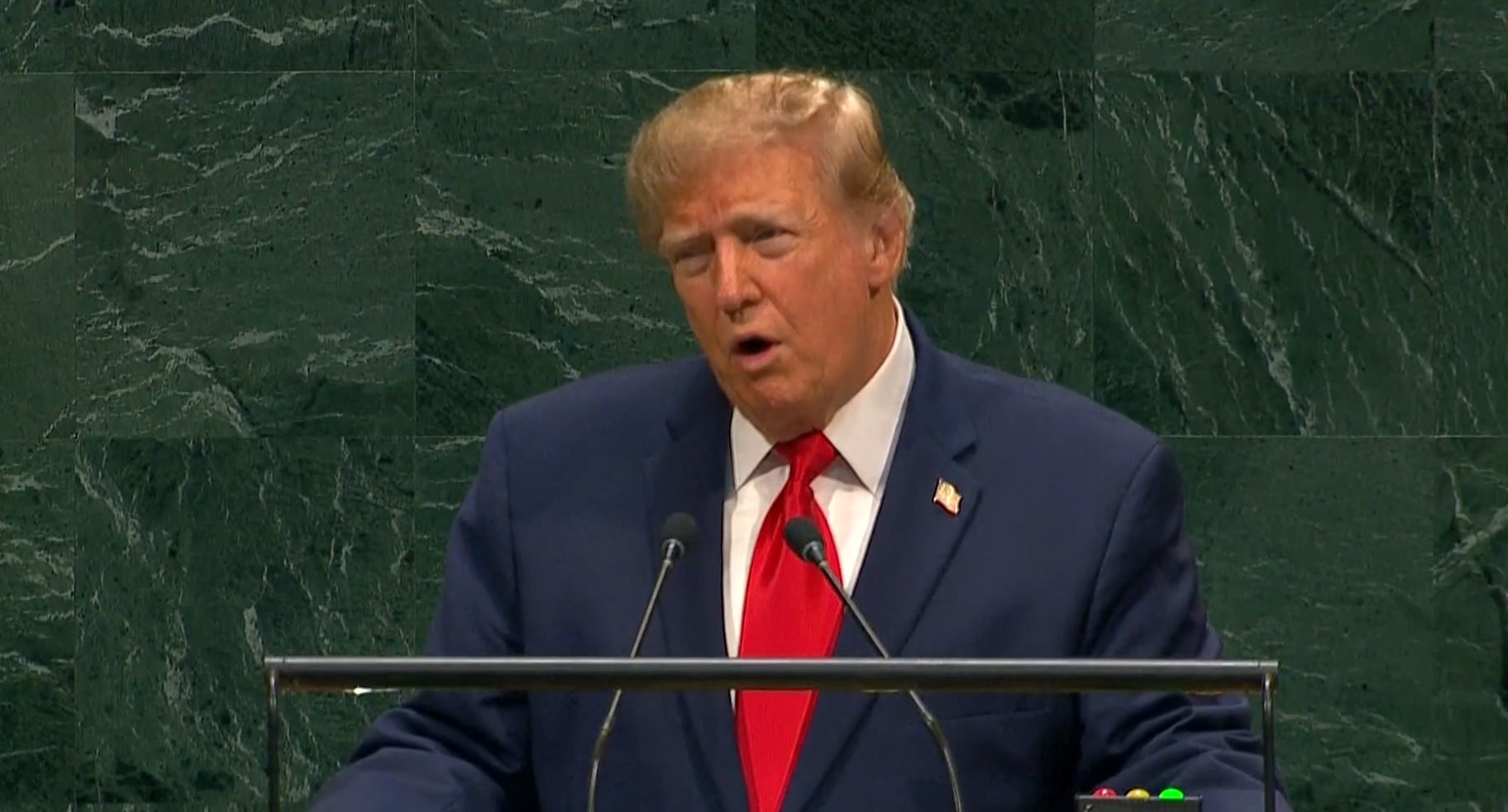 Presidente Trump discursa na Assembleia Geral da ONU