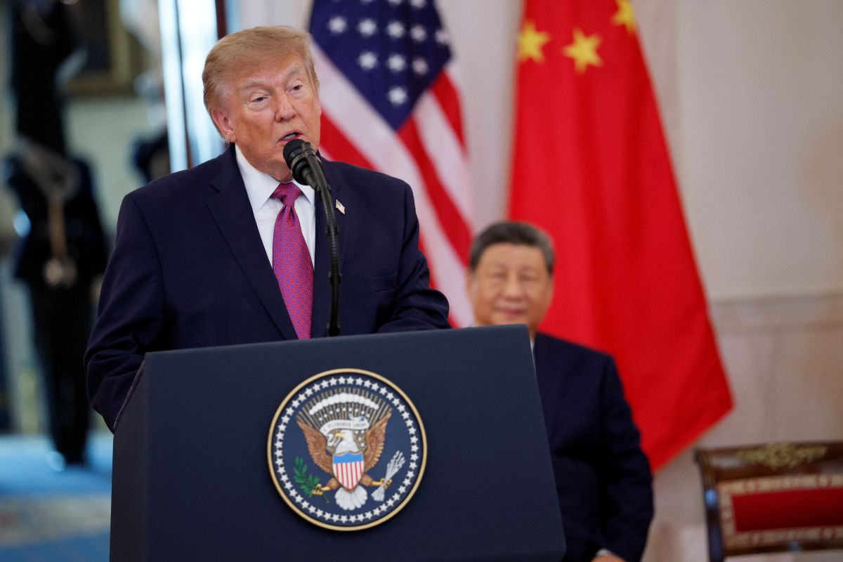 Trump diz que EUA e China fizeram progressos e continuarão negociações