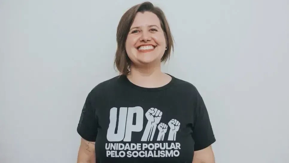Priscila Voigt, candidata ao governo do Rio Grande do Sul pela UP