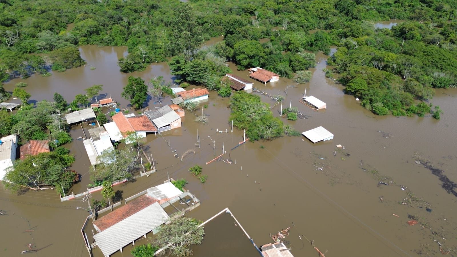 Bairro Alciate, na cidade de Itapetininga, em São Paulo, foi o mais afetado pelas chuvas