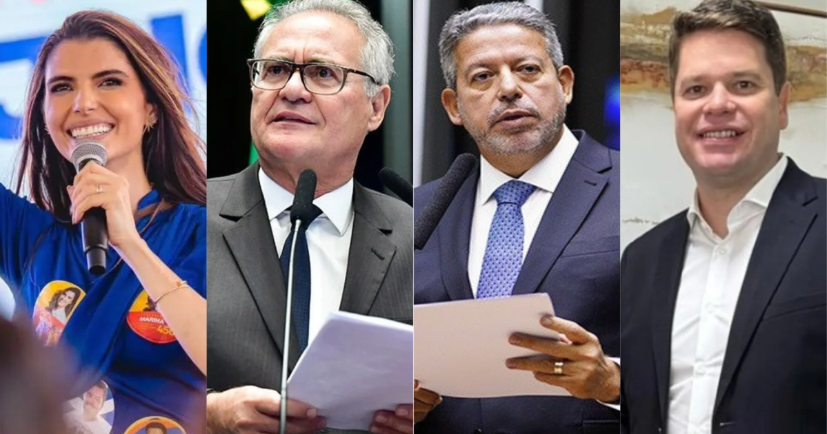Real Time Senado AL: Marina JHC tem 23%; Renan, 22%; Lira, 20% e Davi, 17%