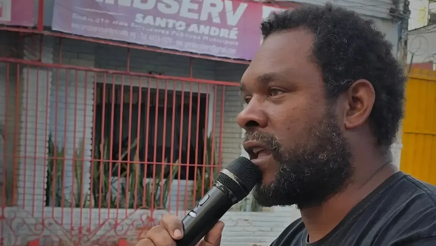 Márcio Alves, candidato do UP ao Senado