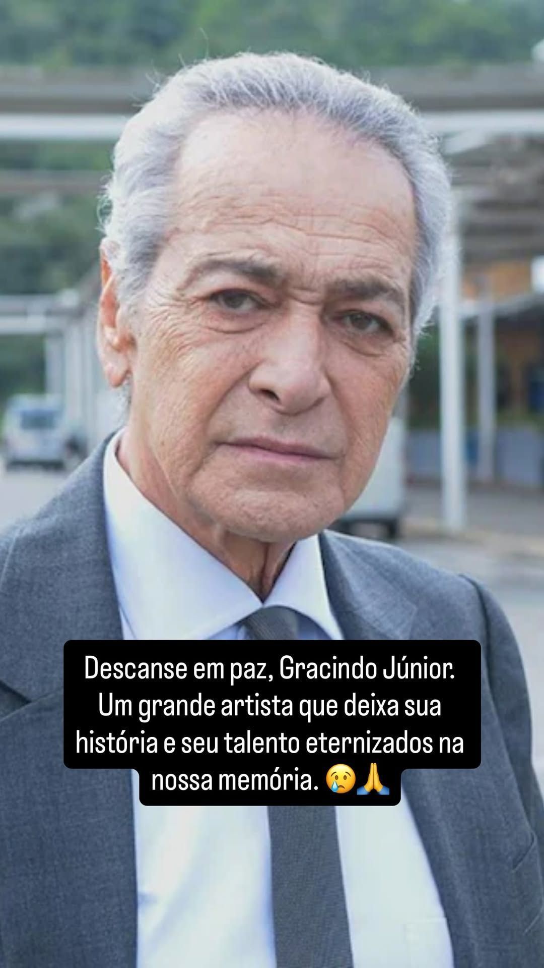 Ary Fontoura lamenta morte de Gracindo Júnior • Instagram/Ary Fontoura