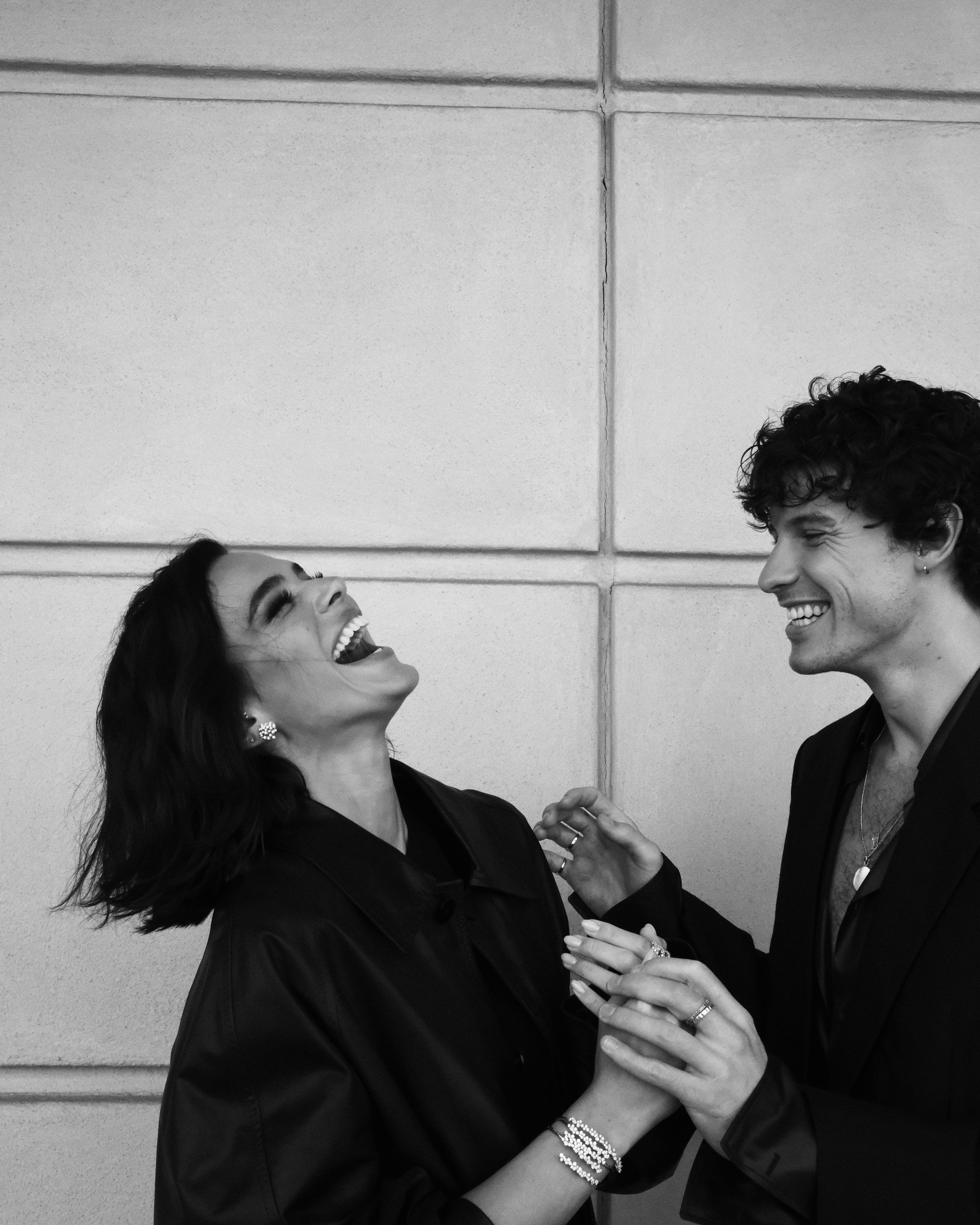Shawn Mendes e Bruna Marquezine nos bastidores do desfile da Gucci • Instagram/Shawn Mendes