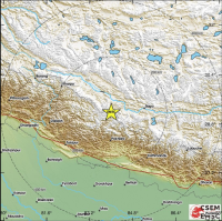 Terremoto de magnitude 5,3 atinge o Tibete, diz EMSC
