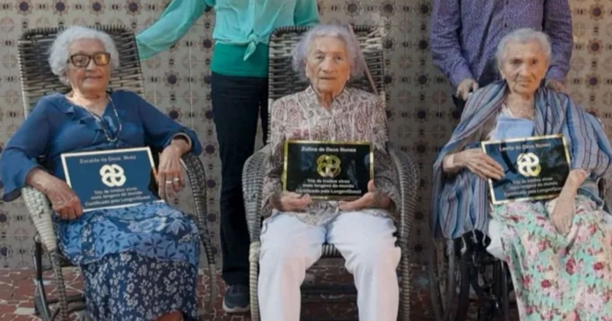 Irmãs cariocas, recordistas do Guinness como o trio mais longevo do mundo, são escolhidas para estudo científico