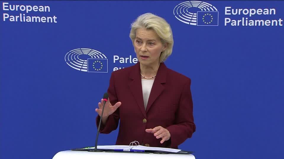 A presidente da Comissão Europeia, Ursula von der Leyen • REUTERS