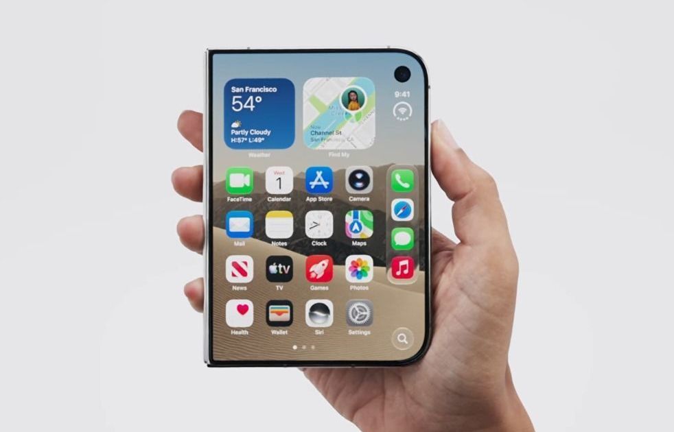 Ações da Apple recuam com lançamento de novo iPhone dobrável