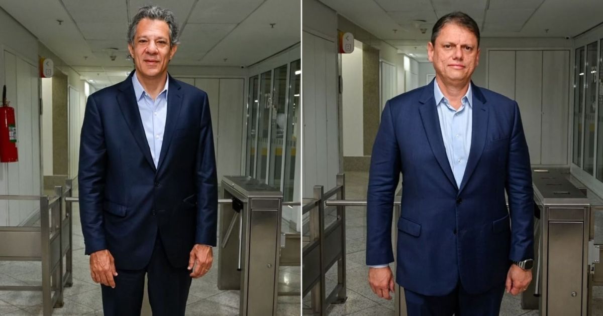 Tarcísio e Haddad debatem pelo governo de SP a cinco dias das eleições