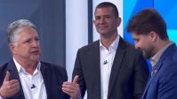Tarcísio e Haddad falam de privatização da Sabesp e acenam a Flávio e Lula