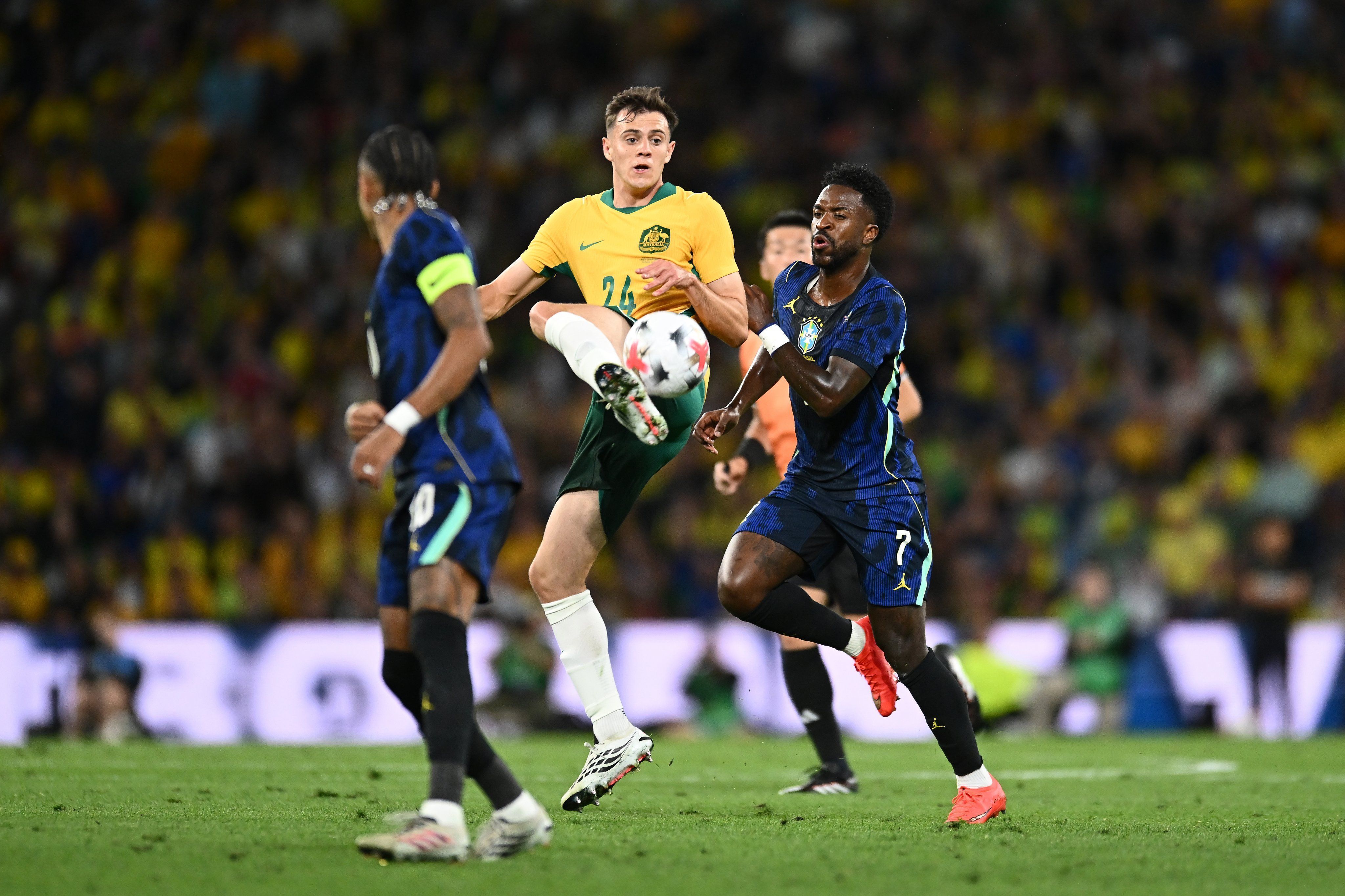 Austrália e Brasil se enfrentaram novamente em Brisbane