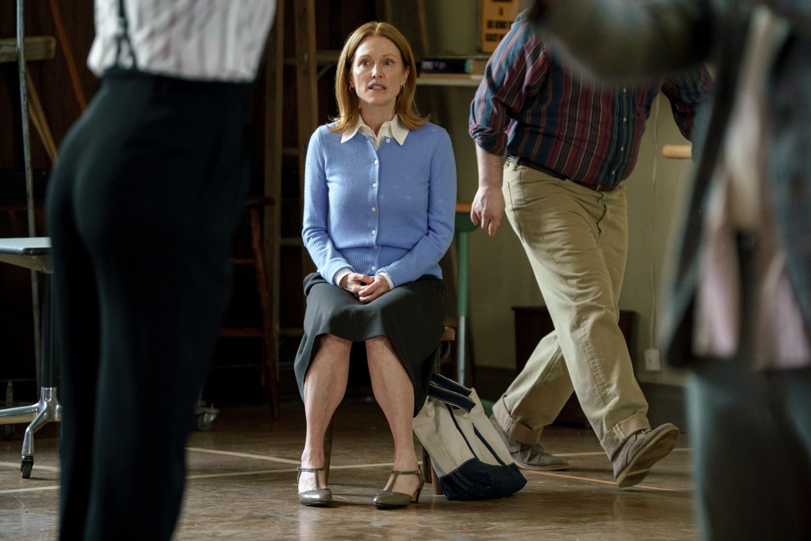 A Grande Estreia (The Debut), de Jesse Eisenberg, estrelado por Julianne Moore, • Divulgação.