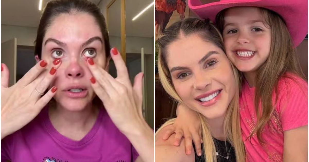 Bárbara Evans chora em desabafo sobre criação da filha: “Não tem mais babá”