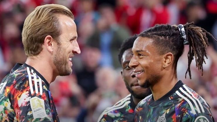 Kane faz história, Olise brilha e Bayern goleia Union Berlin por 7 a 0