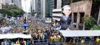 André Mendonça é homenageado em ato do 7/9 da direita na Avenida Paulista