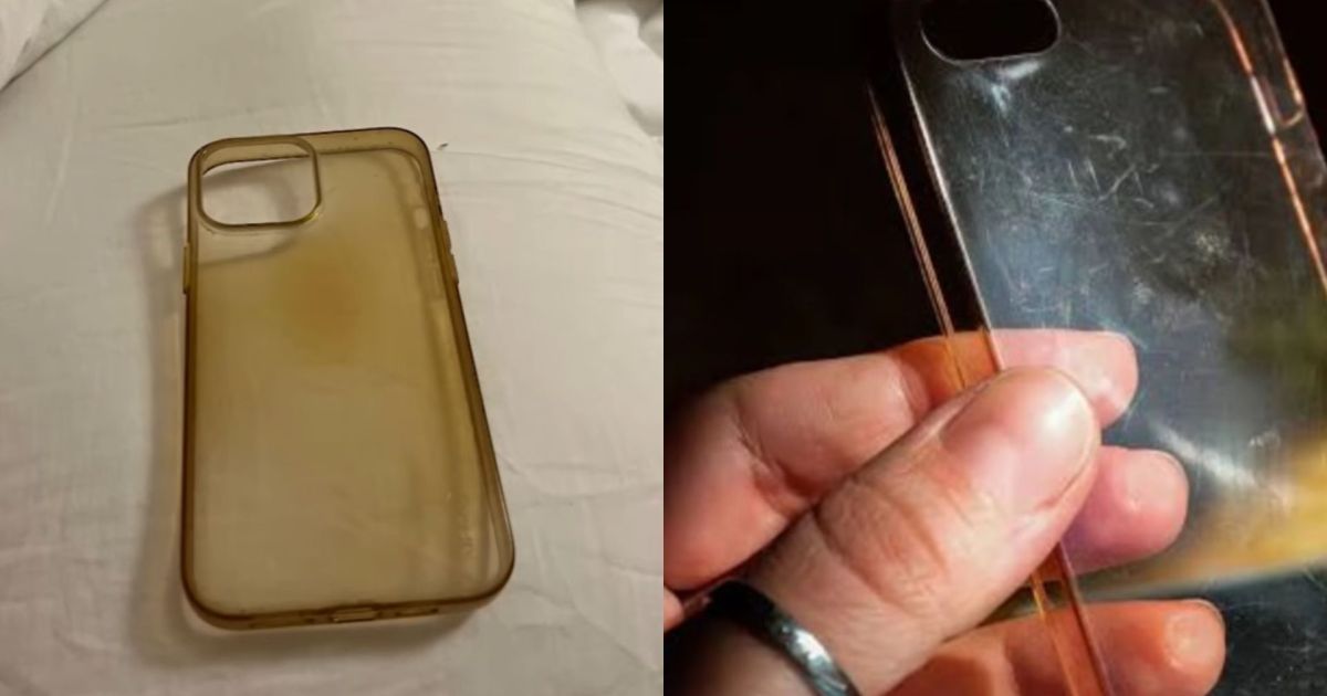 Não é sujeira: saiba por que a capinha transparente do celular fica amarelada com o tempo