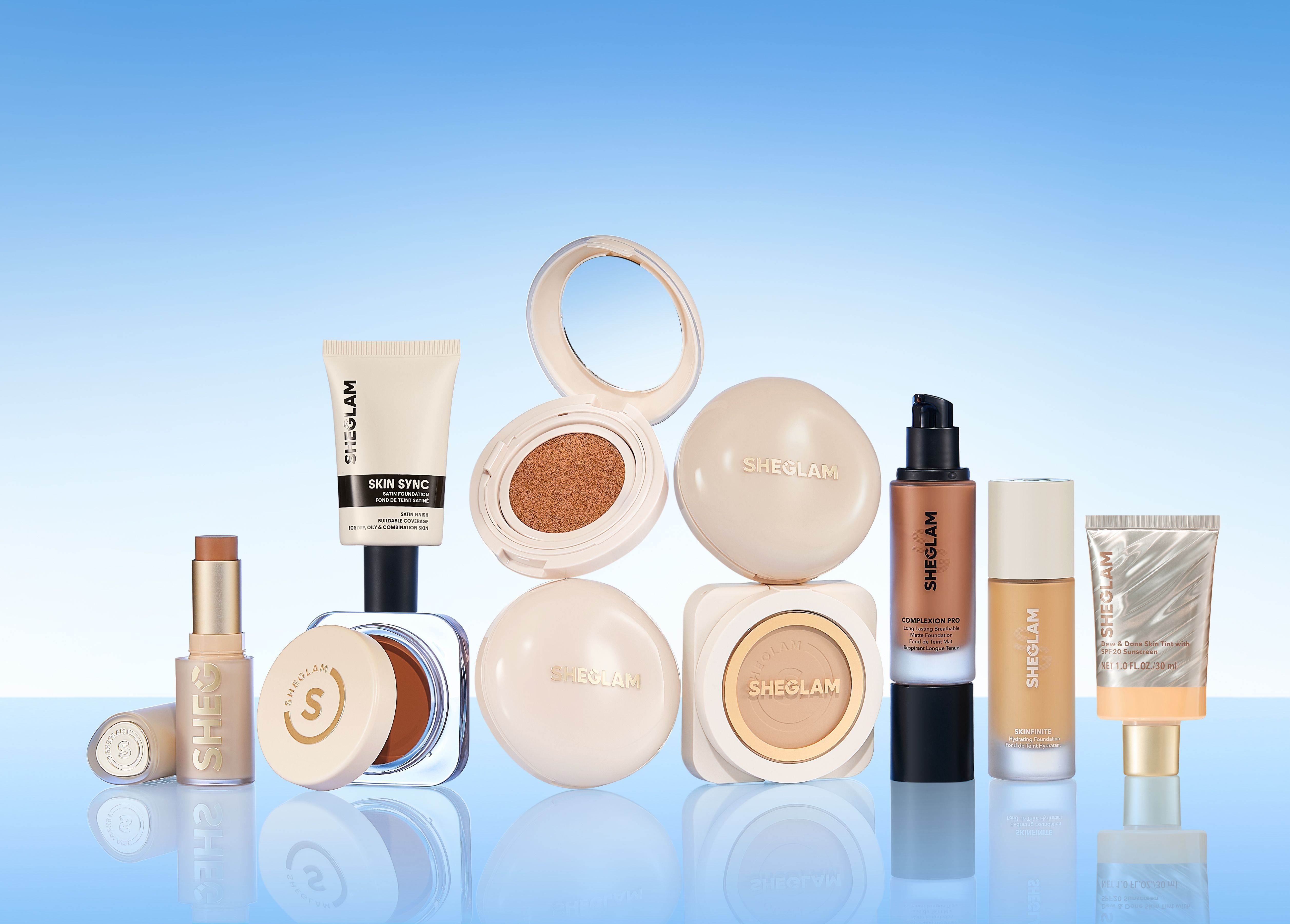 SHEGLAM lança itens com acabamento leve e natural • Divulgação
