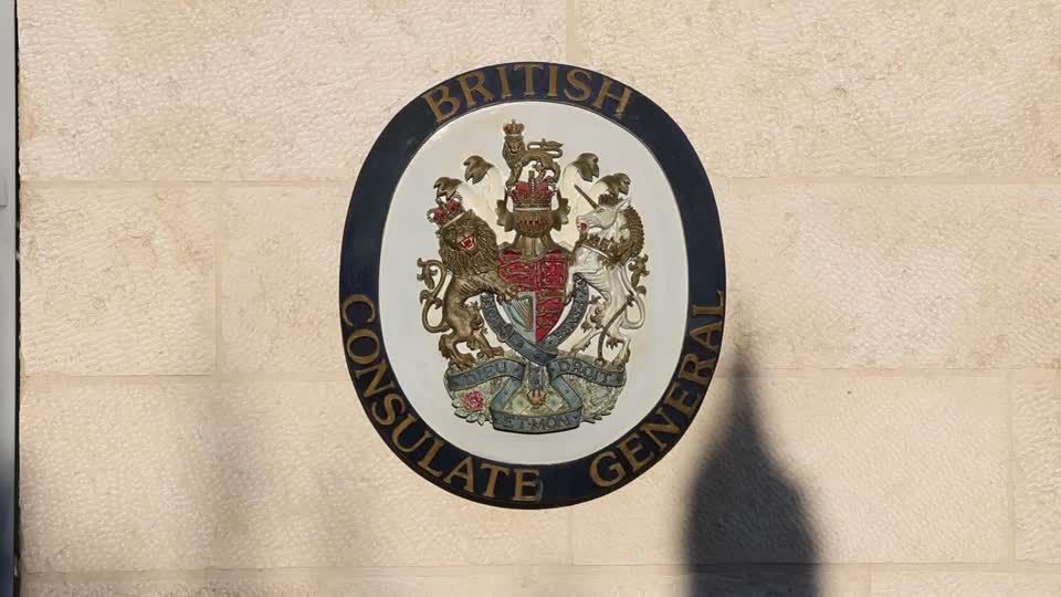Israel anuncia fechamento do consulado britânico em Jerusalém
