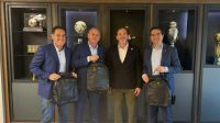 Diretoria do Corinthians se reune com o presidente da Conmebol