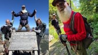 Homem de 91 anos se torna o caminhante mais velho a completar trilha de quase 4 mil quilômetros