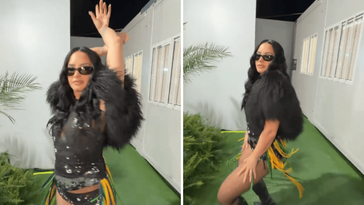 No Brasil Demi Lovato Posta Dancando Funk Veja