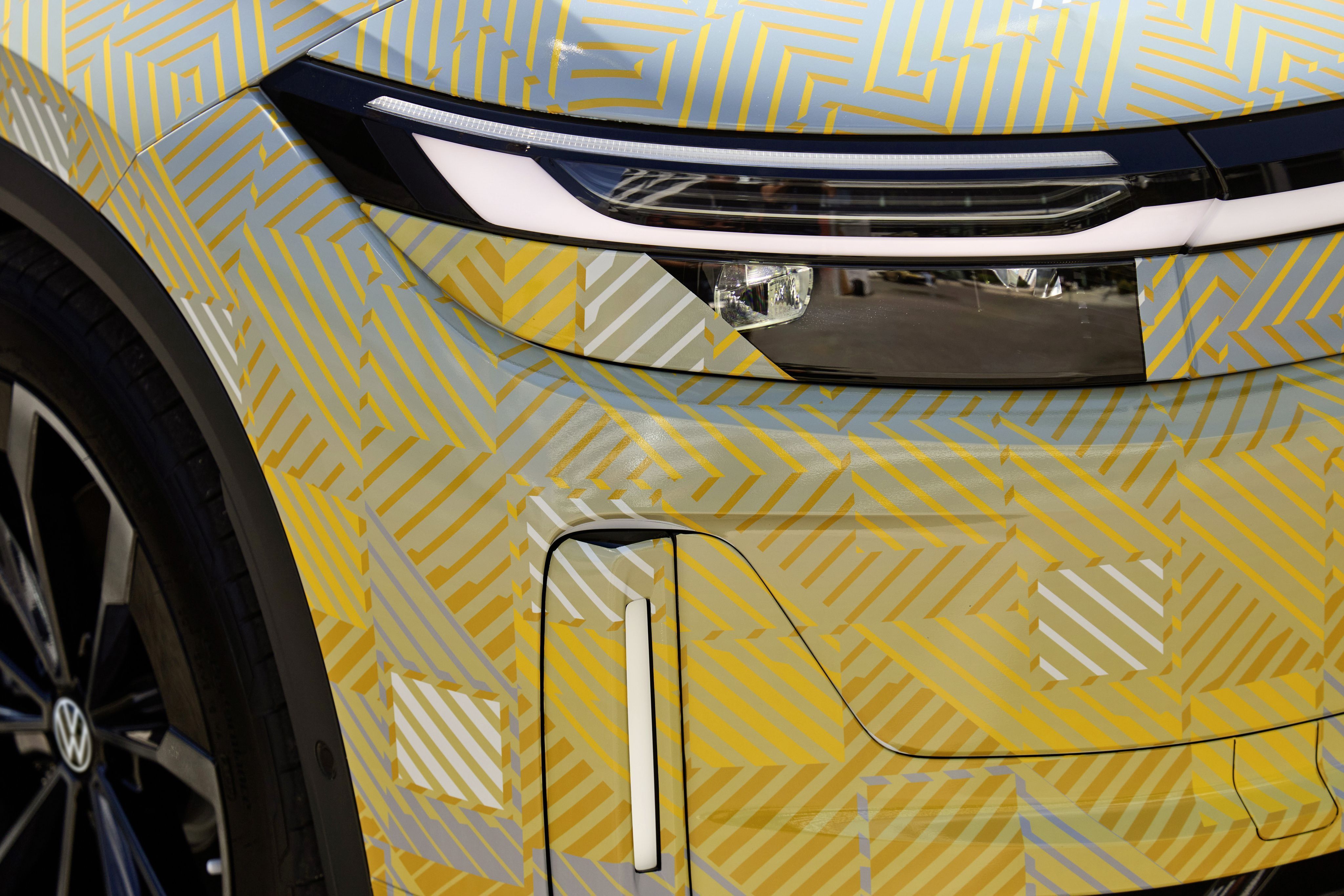 VW ID. Tiguan trará plataforma atualizada, baterias maiores e acabamento superior para corrigir críticas do antecessor e apostar em um nome já consagrado para impulsionar as vendas • Divulgação VW