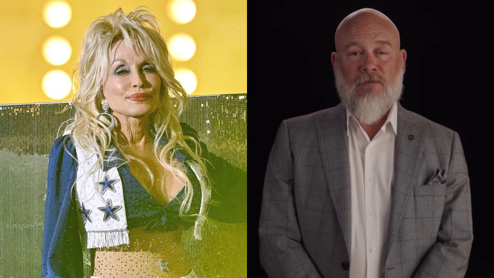 Cantora Dolly Parton e seu sobrinho, Bryan Seavers
