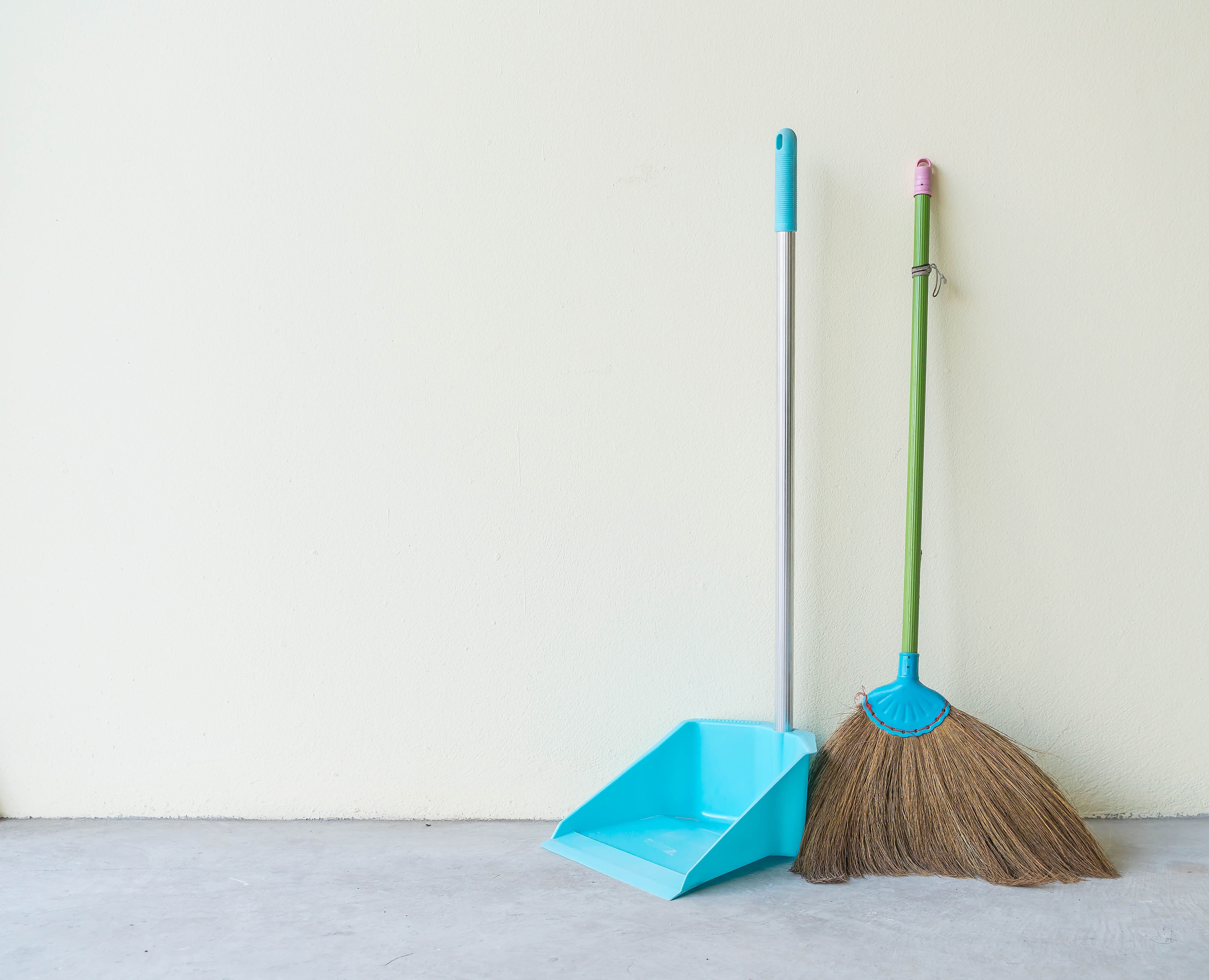 Dust Pan and Broom