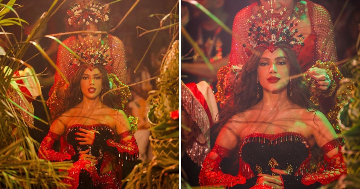 Anitta é coroada rainha de bateria da Grande Rio em performance histórica