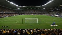 Torcedores criticam estado do gramado de Austrália x Brasil