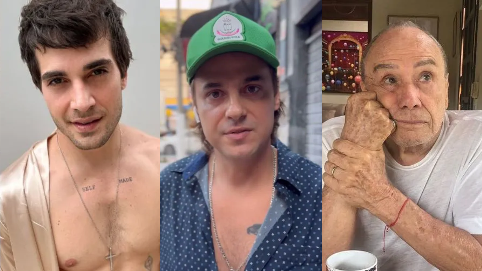 famosos crise financeira