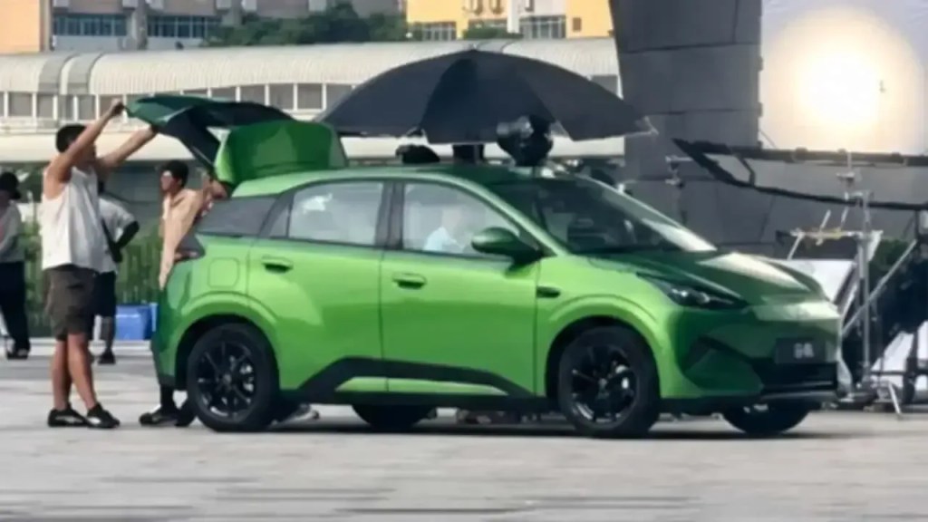 Novo Dolphin Mini durante gravação