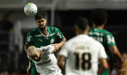 Imagem de destaque do post: Santos 0 x 0 Palmeiras: veja os melhores momentos pela Copa do Brasil