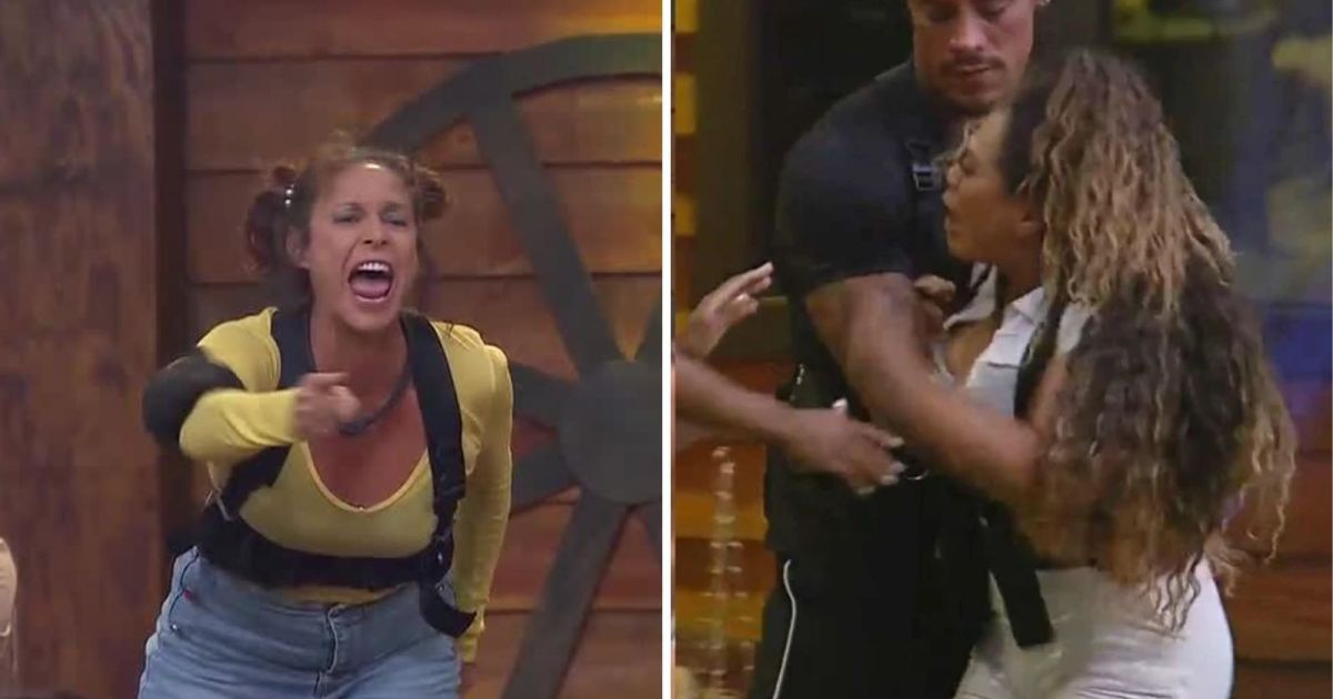 “A Fazenda 18”: Darlin se irrita com Giovanna, avança em atriz e passa mal