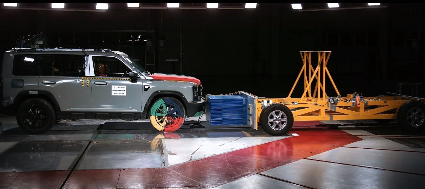 Haval H7 e teste de colisão