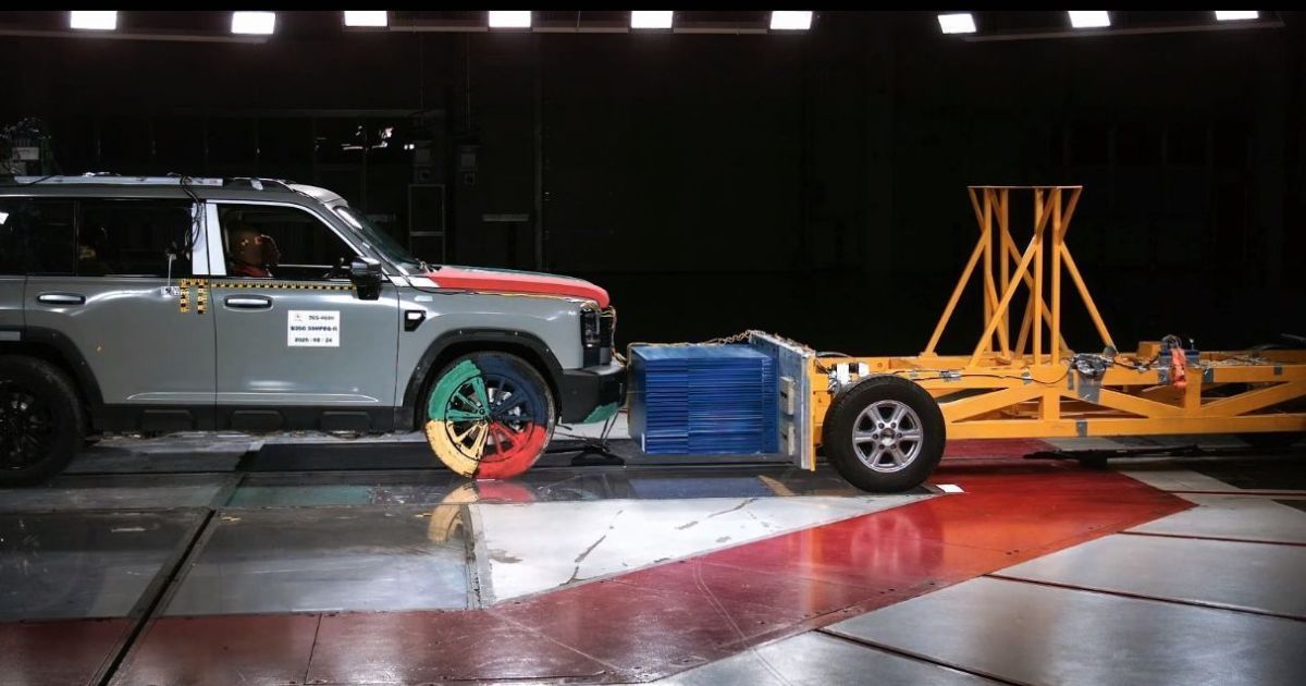 Haval H7 que vem ao Brasil passa por teste de colisão