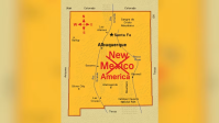 Trump publica mapa e chama estado do Novo México de “Nova América”