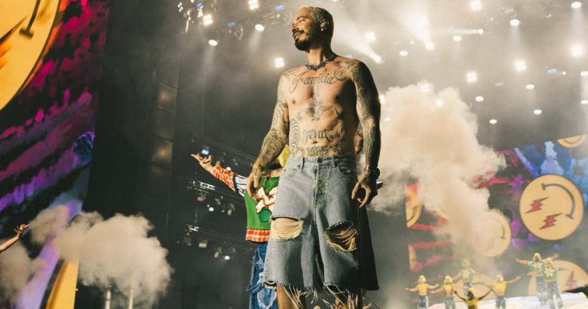 J Balvin anuncia retorno ao Brasil em 2027 durante show no Rock in Rio