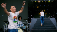 João Gomes faz passagem de som sob chuva no Rock in Rio: “Virou show”