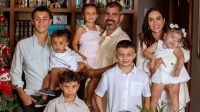 Conheça todos os filhos de Letícia e Juliano Cazarré